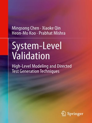 cover image of System-Level Validation